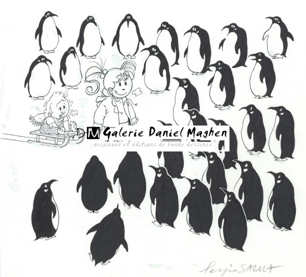 Couverture originale - Sergio Salma - Encre de Chine - 2466