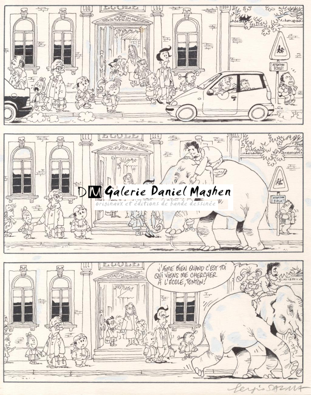 planche originale - Sergio Salma - Encre de Chine - 2471