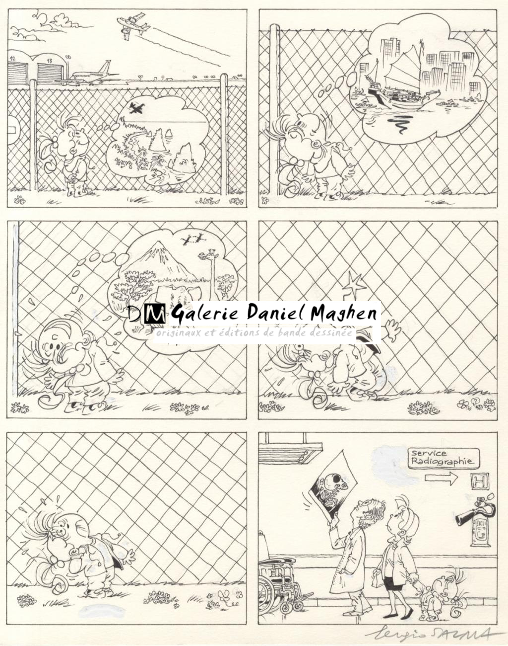 planche originale - Sergio Salma - Encre de Chine - 2472