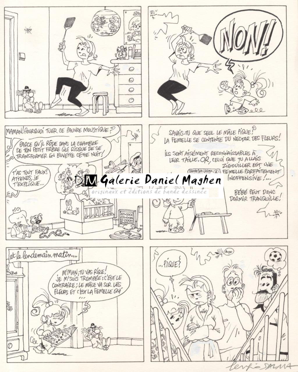 planche originale - Sergio Salma - Encre de Chine - 2473