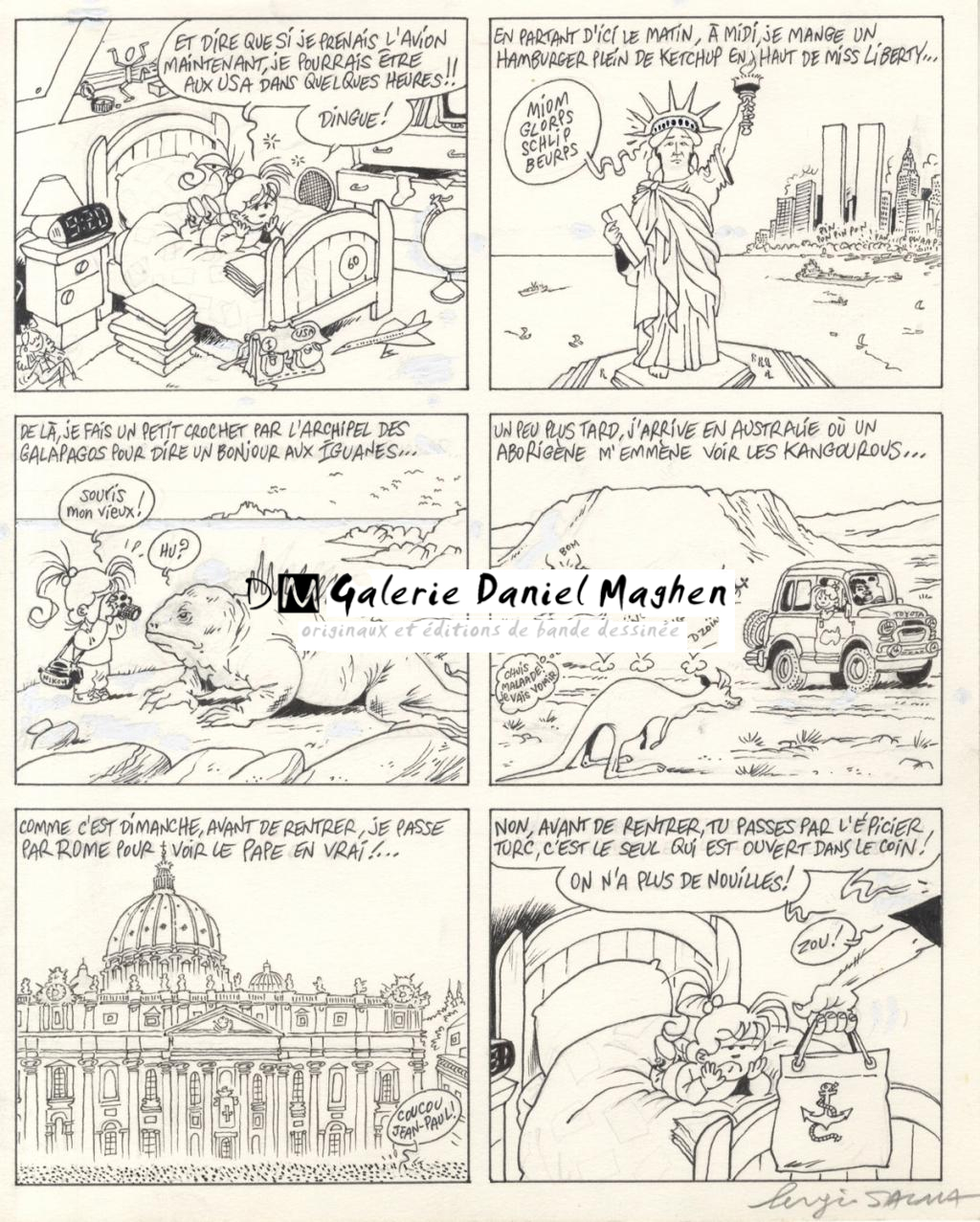 planche originale - Sergio Salma - Encre de Chine - 2474