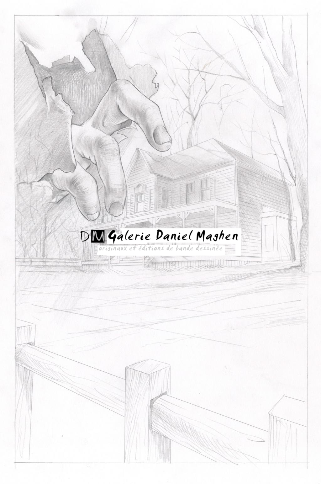 Crayonné de couverture - Attila Futaki - Mine de plomb sur papier - 2560