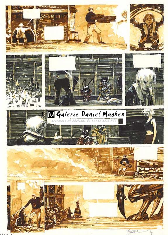 p26 - Fabrice Meddour - Aquarelle et encre de Chine sur papier - 238