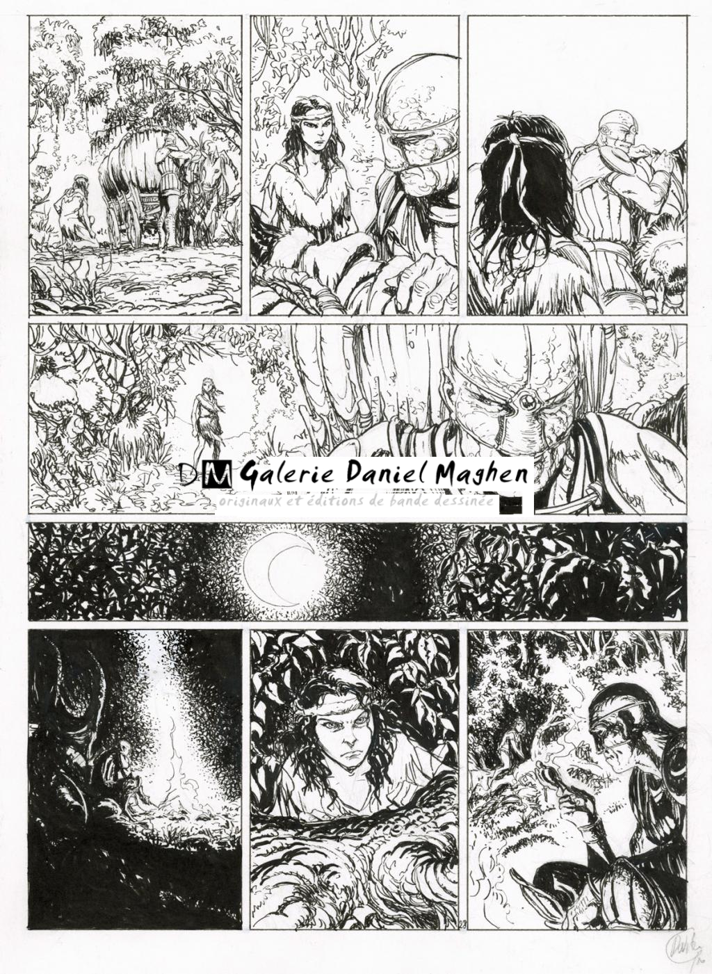 planche originale - Giulio De Vita - Encre de Chine sur papier - 2461