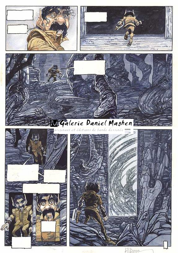 p41 - Fabrice Meddour - Aquarelle et encre de Chine sur papier - 235