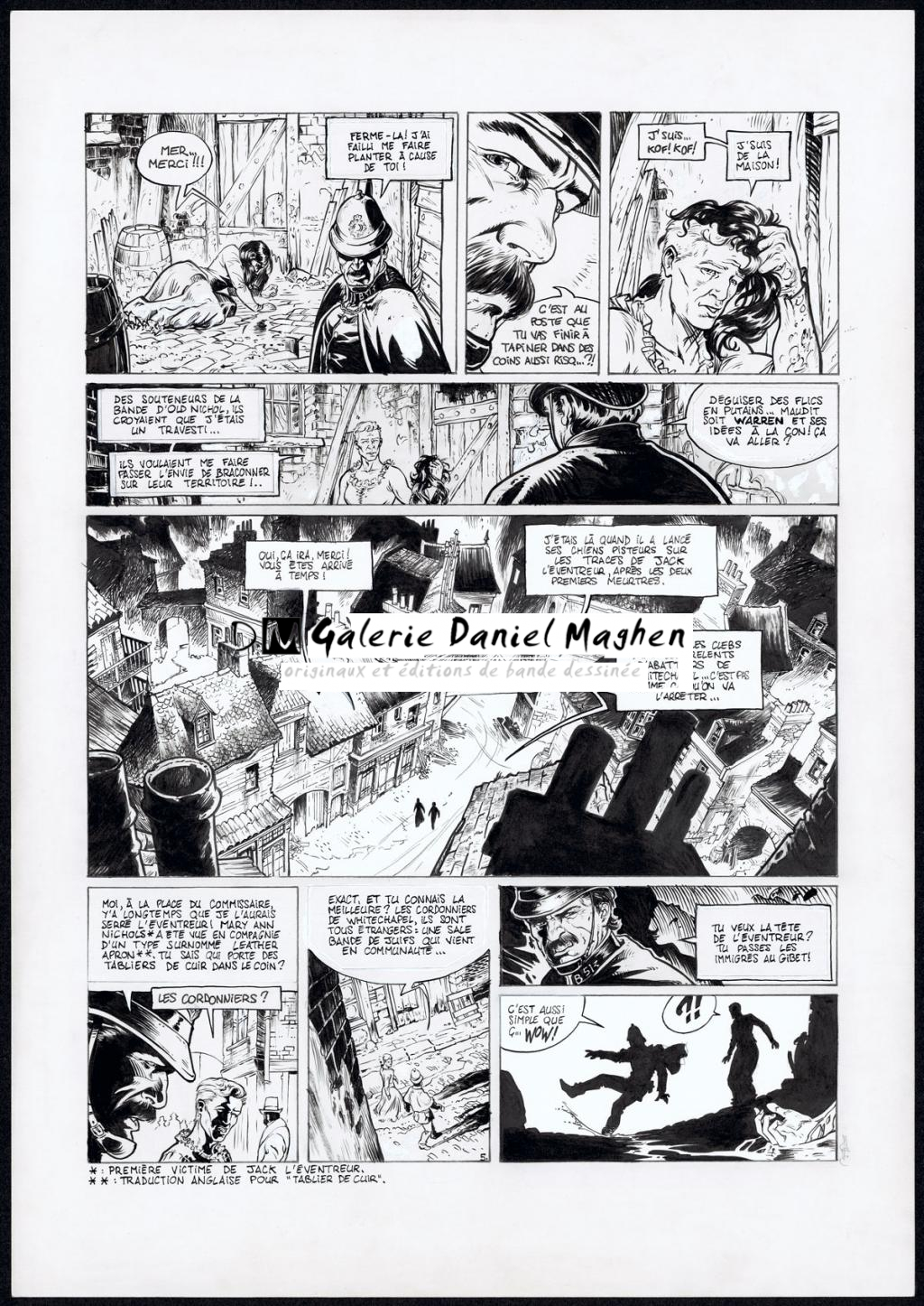 Planche originale - Jean Charles Poupard - Encre de Chine - 2490