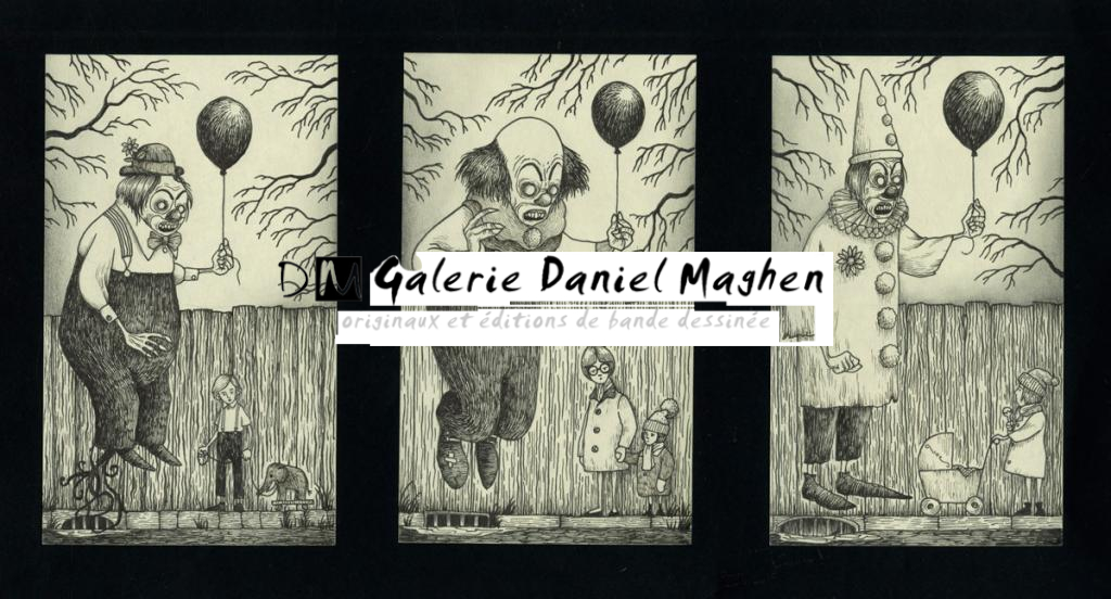 John Mortensen
"It" de Stephen King - The Book Show - Encre de Chine - 2510