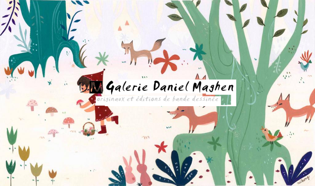 Neiko Ng
"Little Red Riding Hood" de Charles Perrault - The Book Show - Gouache sur papier - 2504