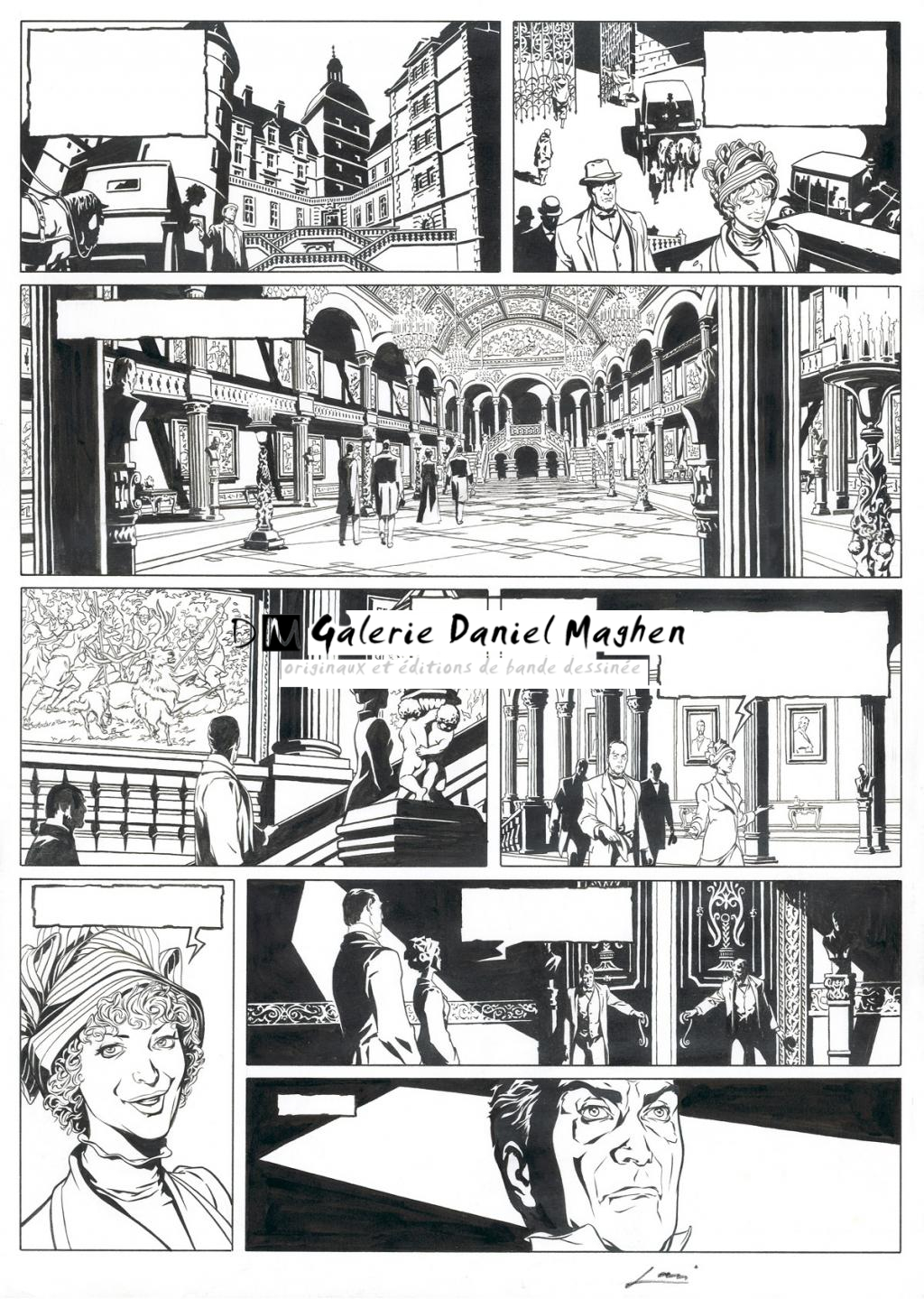 Planche originale - Laci - Encre de Chine - 2494