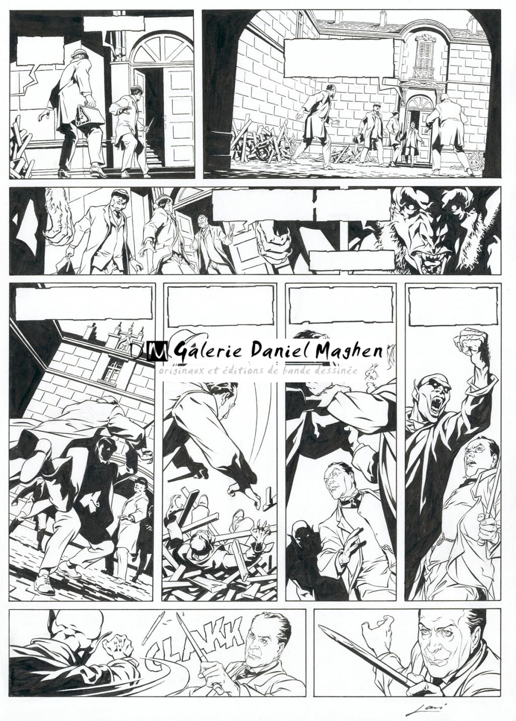 Planche originale - Laci - Encre de Chine - 2495