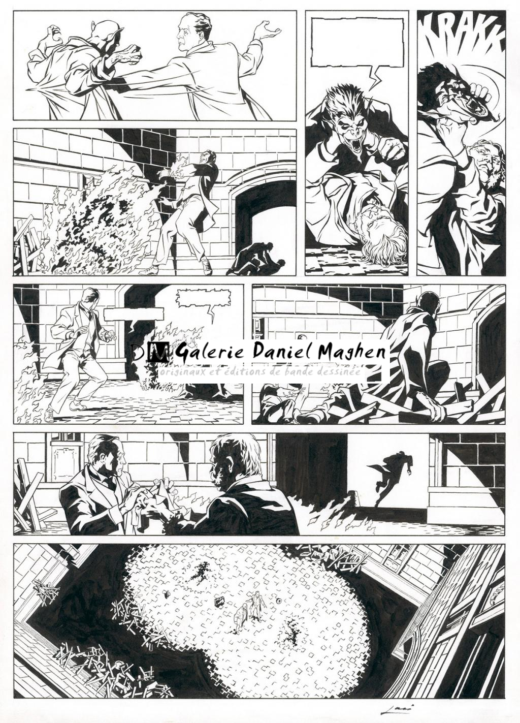 Planche originale - Laci - Encre de Chine - 2498