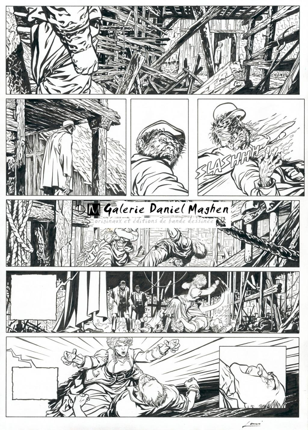 Planche originale - Laci - Encre de Chine - 2499