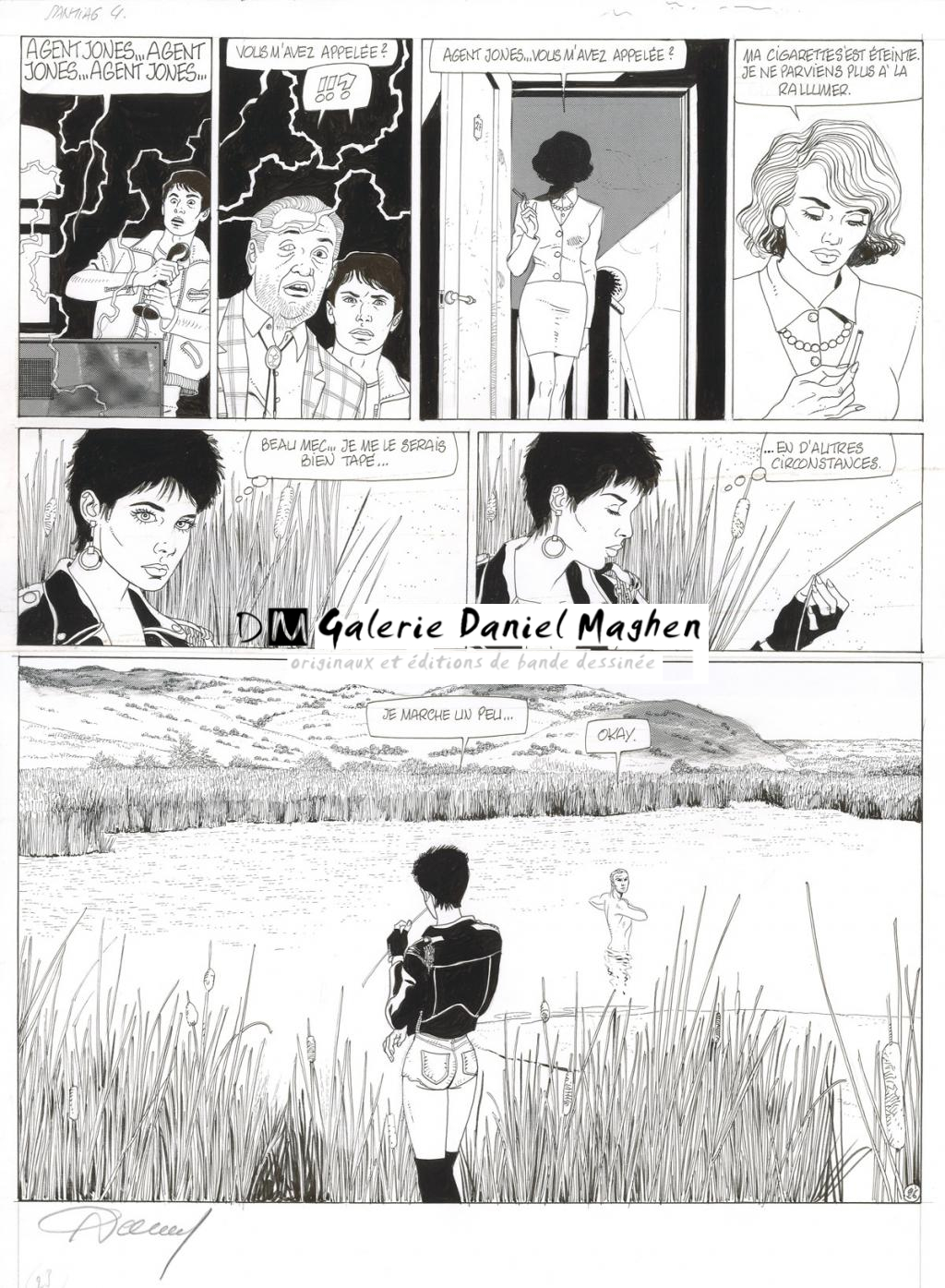 Planche originale - Renaud - Encre de Chine - 2523