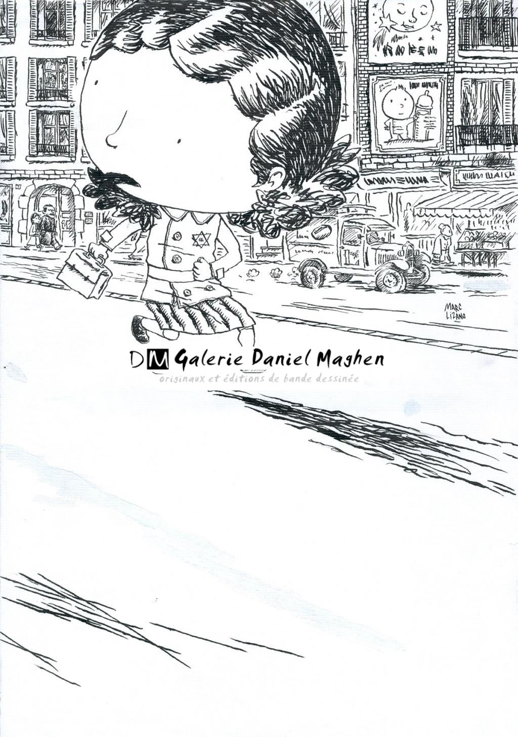 Couverture originale - Marc Lizano - Encre de Chine - 2545