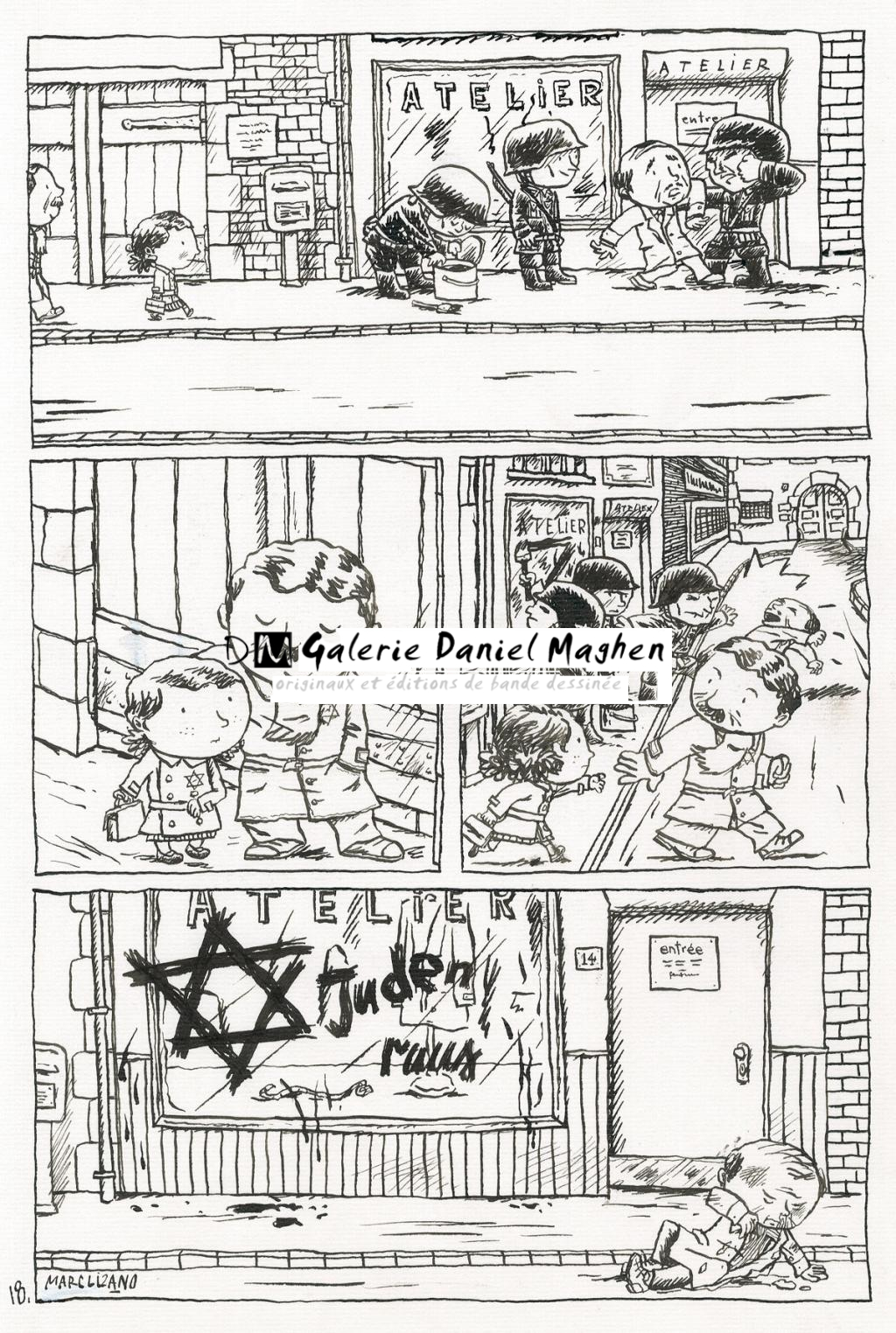 planche originale - Marc Lizano - Encre de Chine - 2546