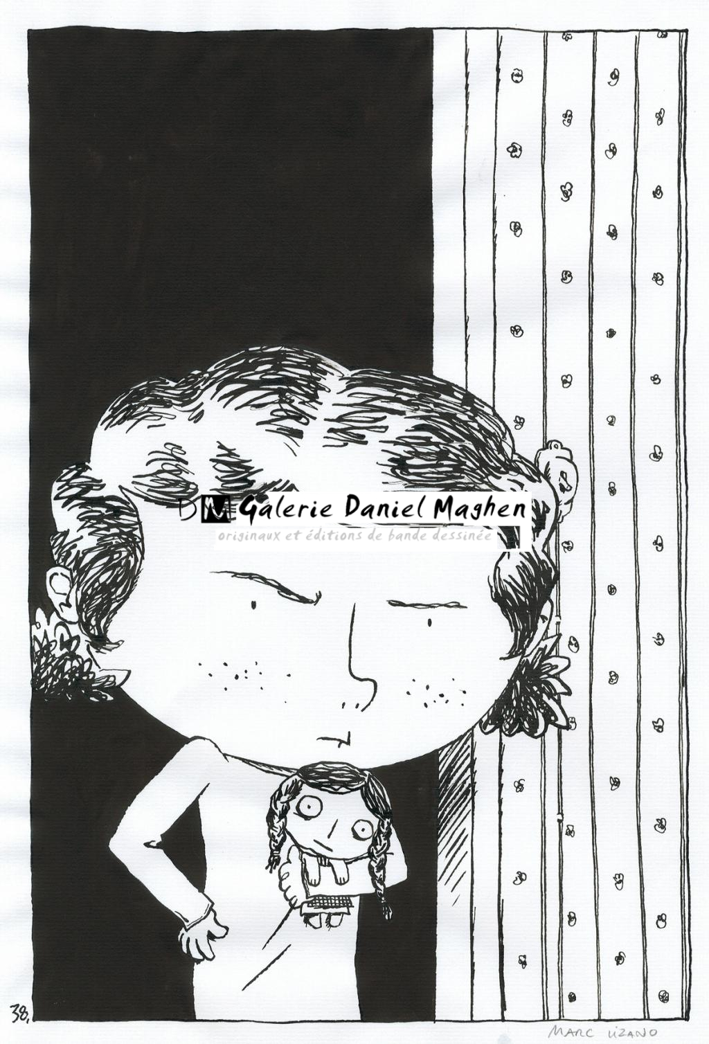 planche originale - Marc Lizano - Encre de Chine - 2549