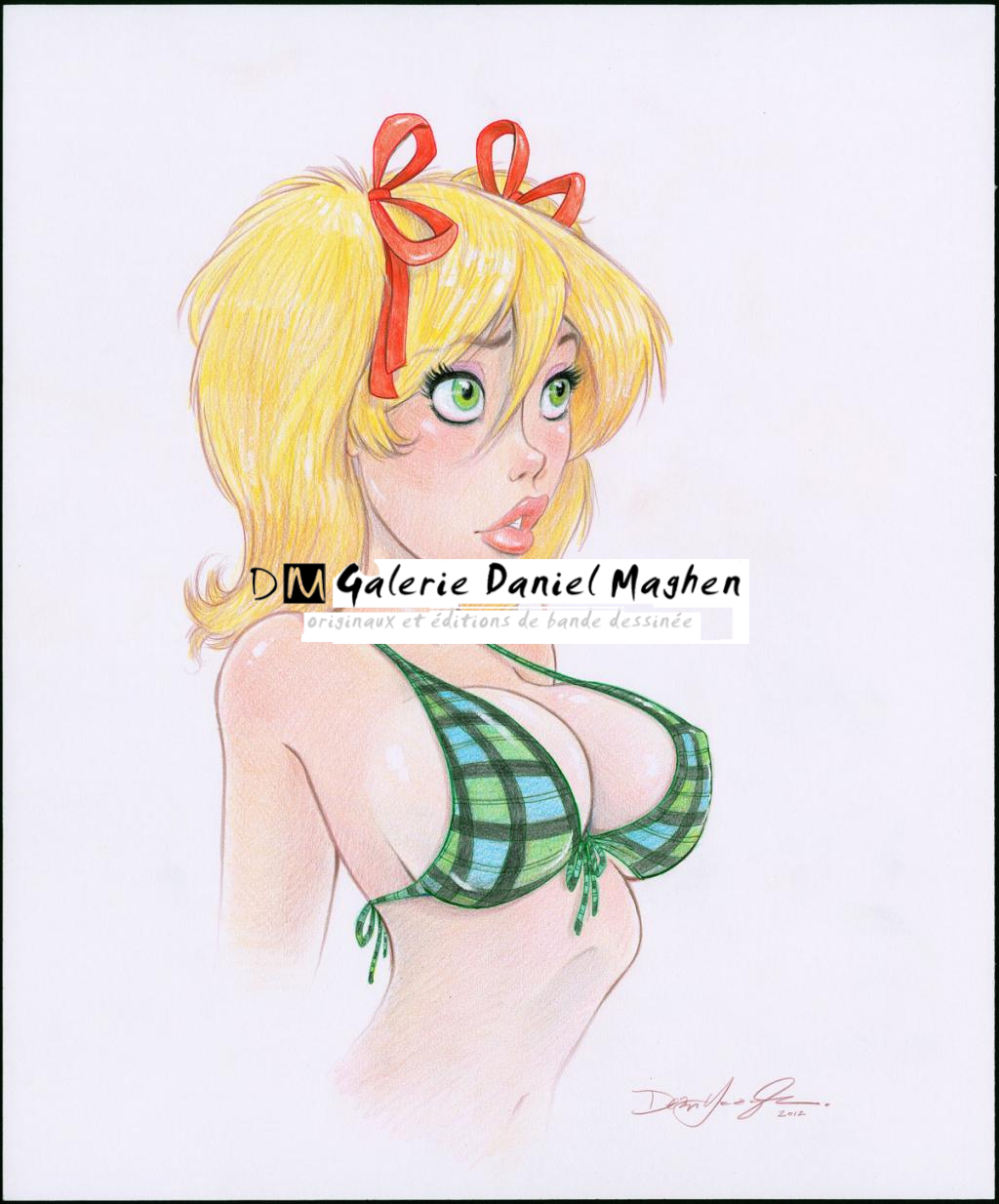 Mandy - Dean Yeagle - Crayon de couleur sur papier - 3538