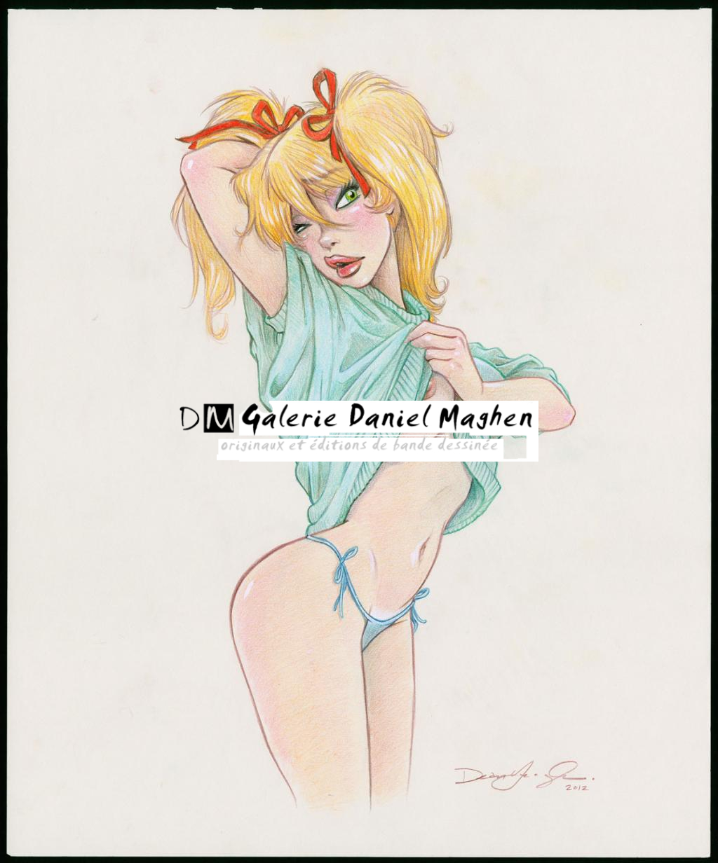 Mandy - Dean Yeagle - Crayon de couleur sur papier - 2907