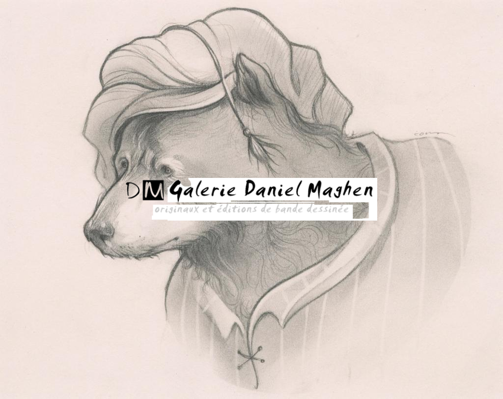 Ours - Cory Godbey - Mine de plomb sur papier - 2583