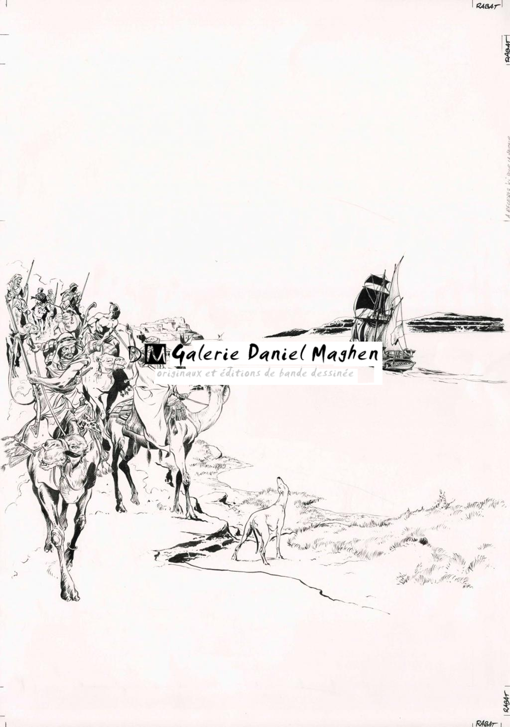 Couverture originale - Franck Bonnet - Encre de Chine - 3949