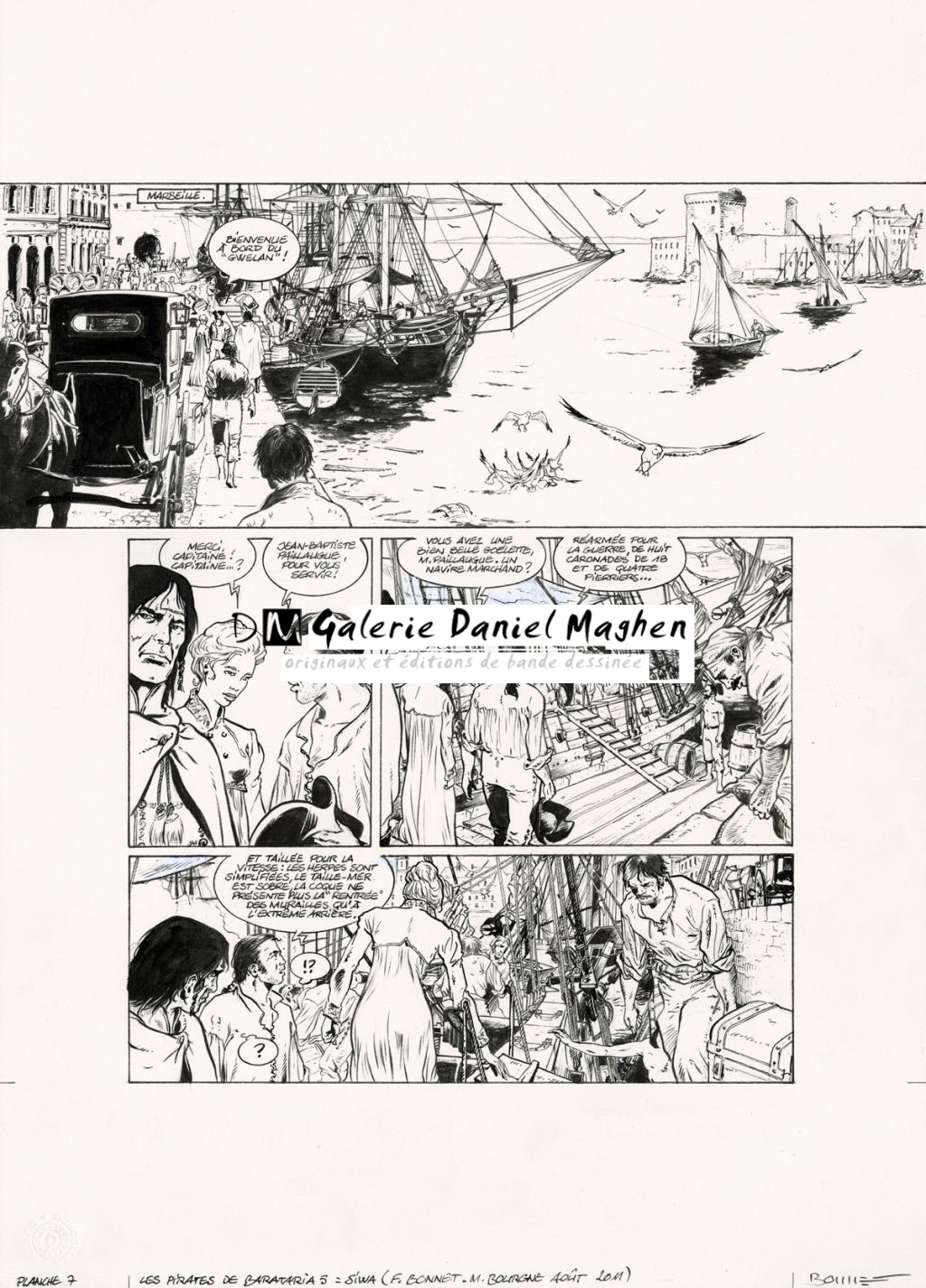 planche originale - Franck Bonnet - Encre de Chine - 2529