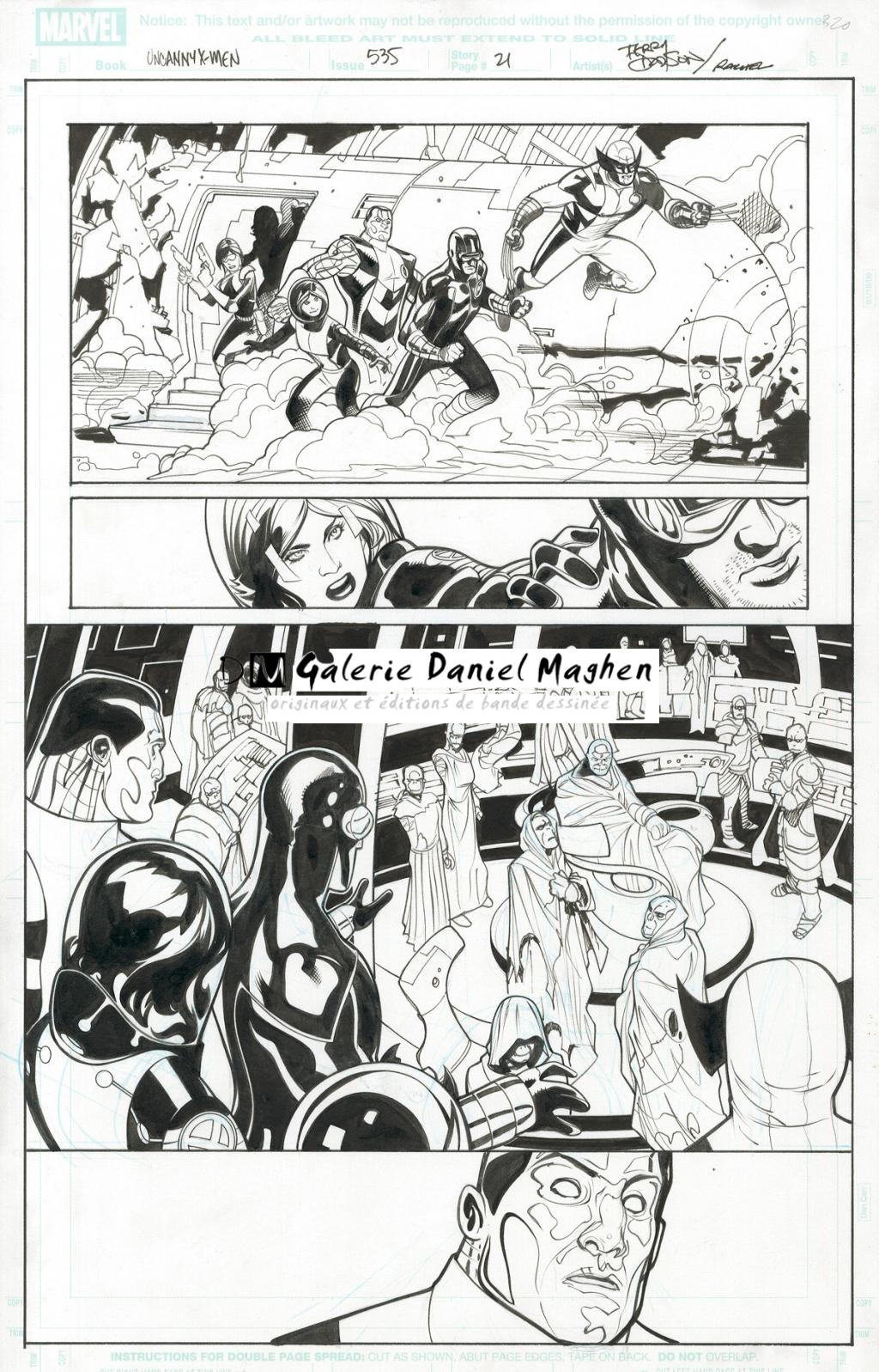 Planche originale - Terry Dodson - Encre de Chine - 2536