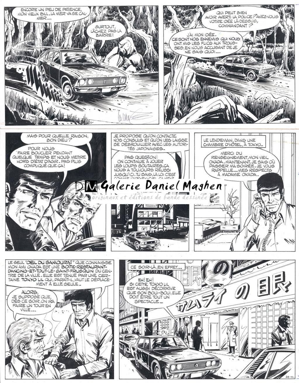 Planche originale n°24 - William Vance - Encre de Chine sur papier - 4428