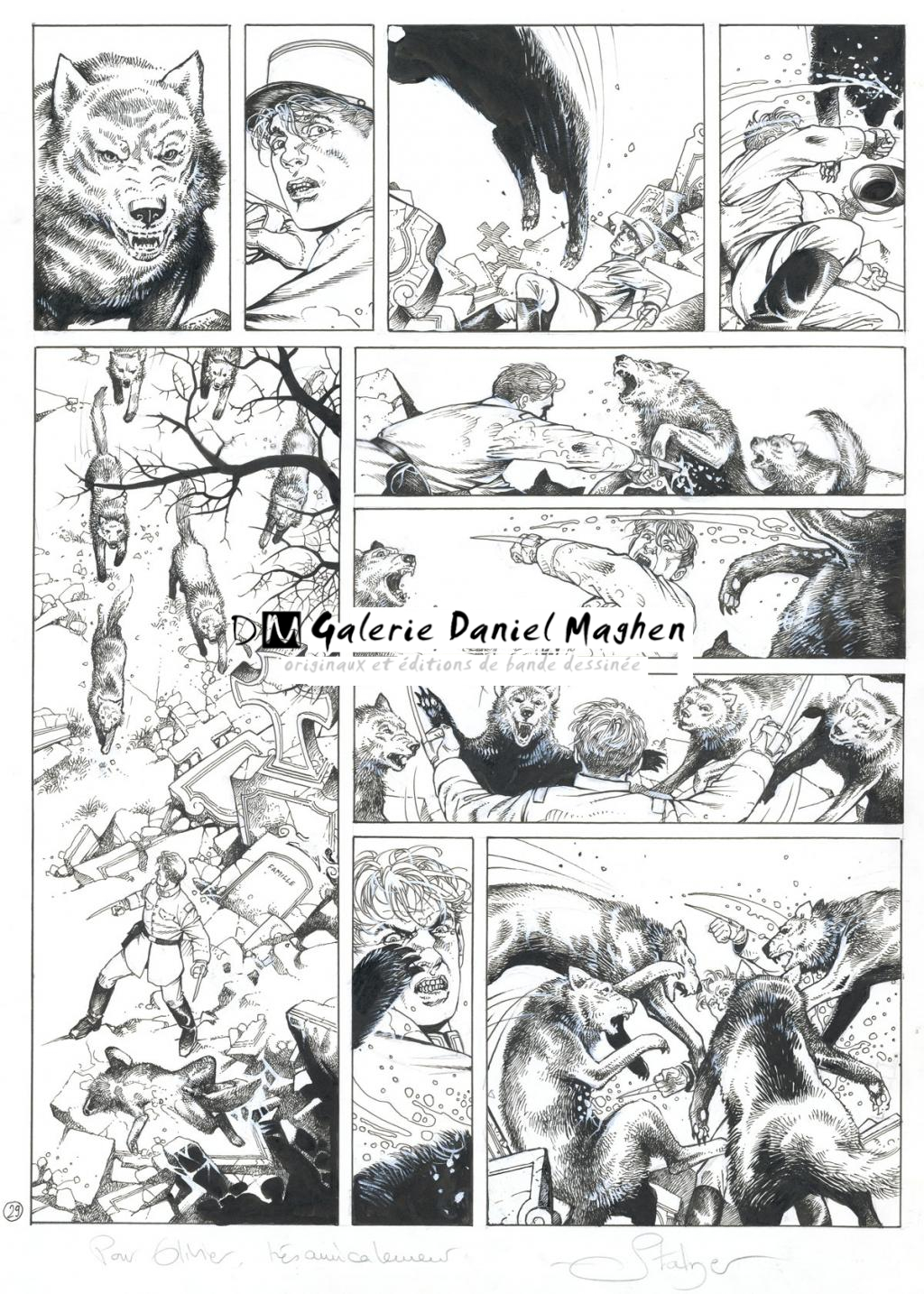 Planche originale - Eric Stalner - Encre de Chine - 3749