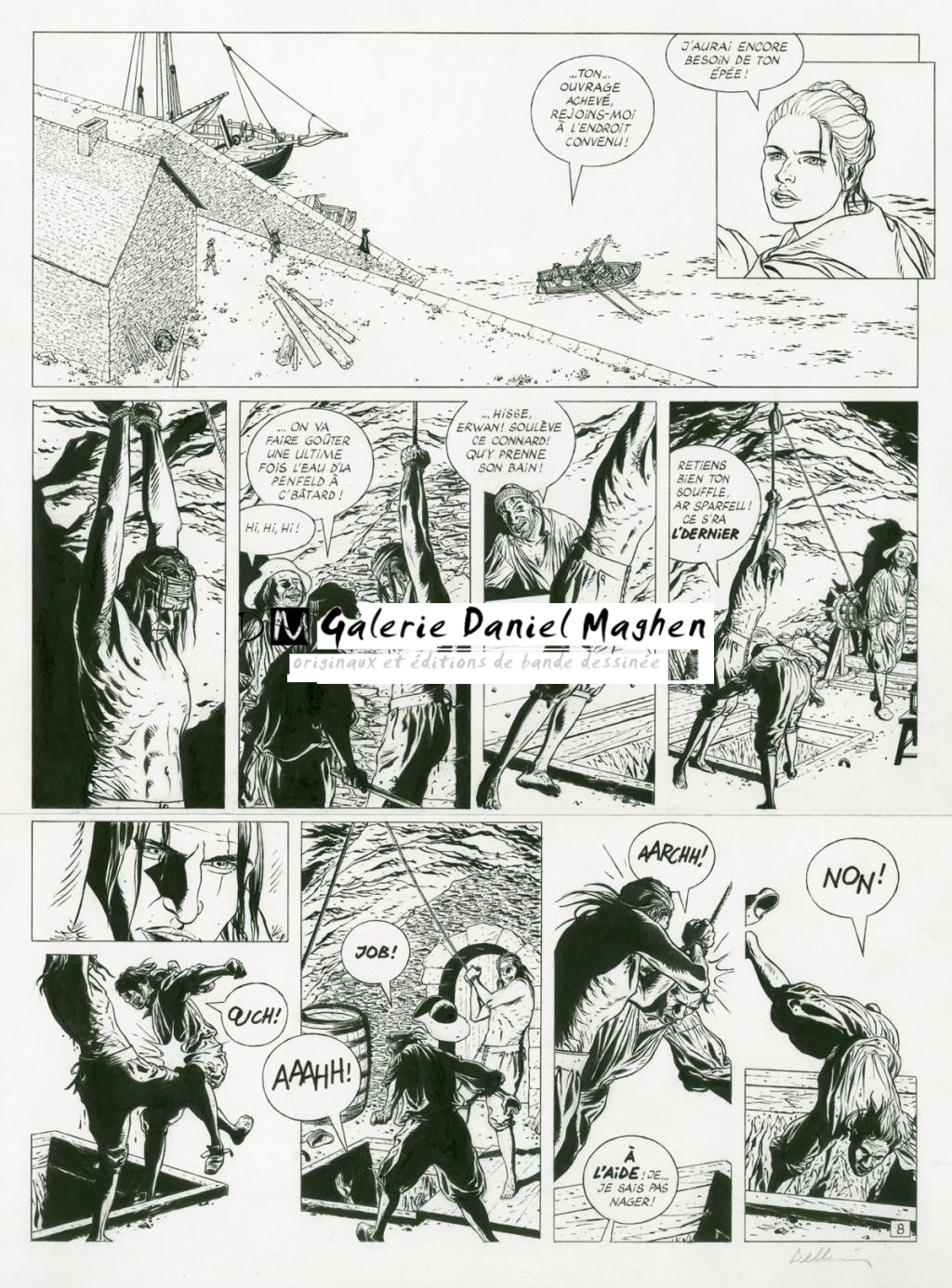 Planche originale - Patrice Pellerin - Encre de Chine - 2667