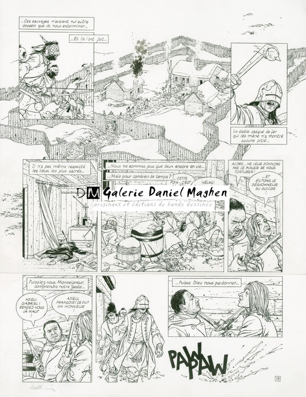 Planche originale - Patrice Pellerin - Encre de Chine - 2666