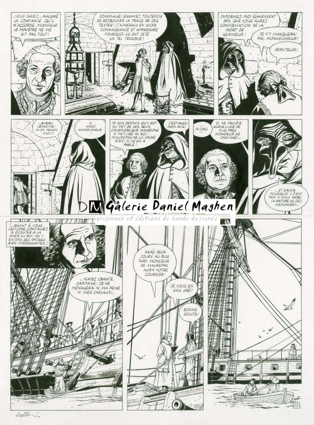 Planche originale - Patrice Pellerin - Encre de Chine - 2665
