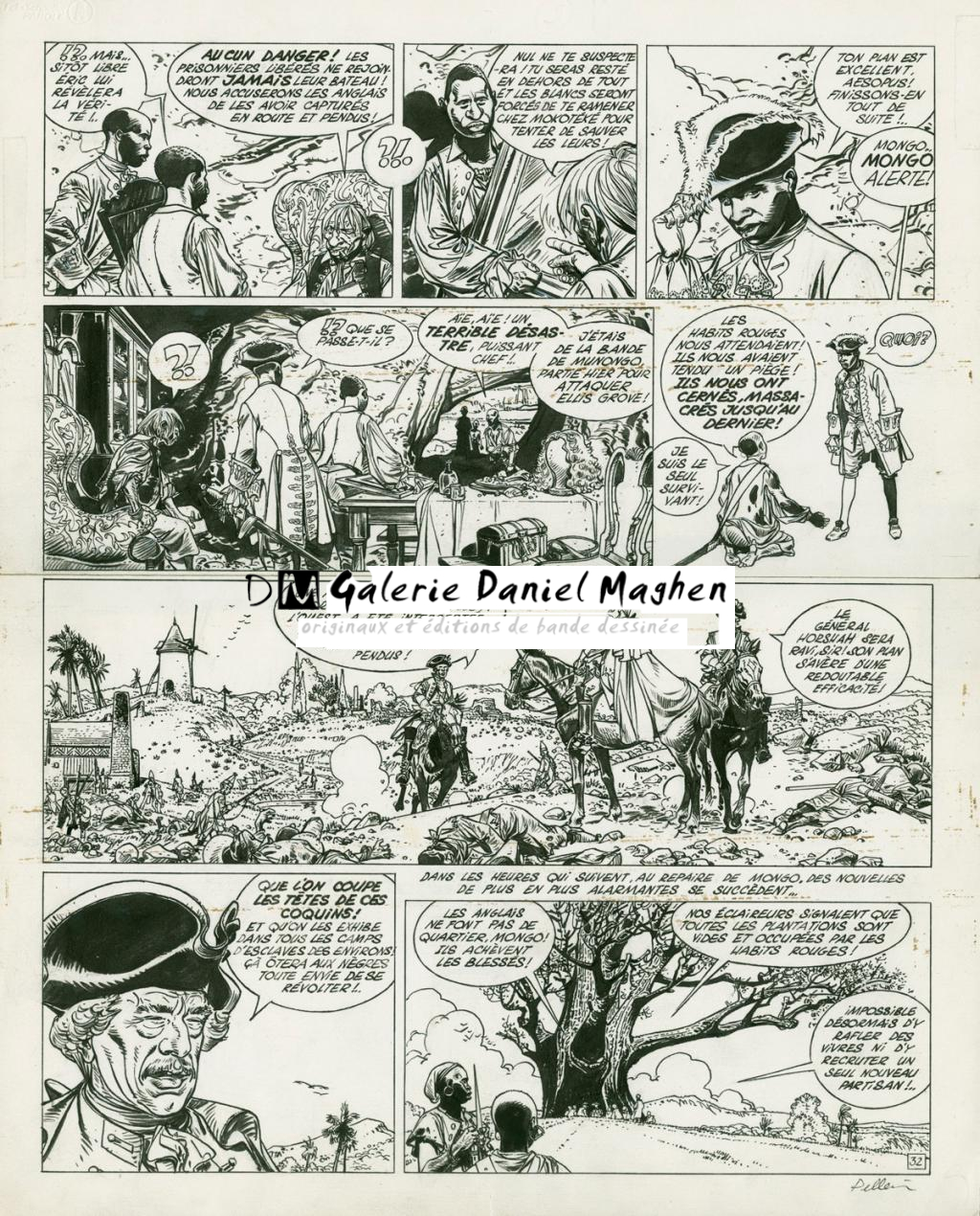 Planche originale - Patrice Pellerin - Encre de Chine - 2658
