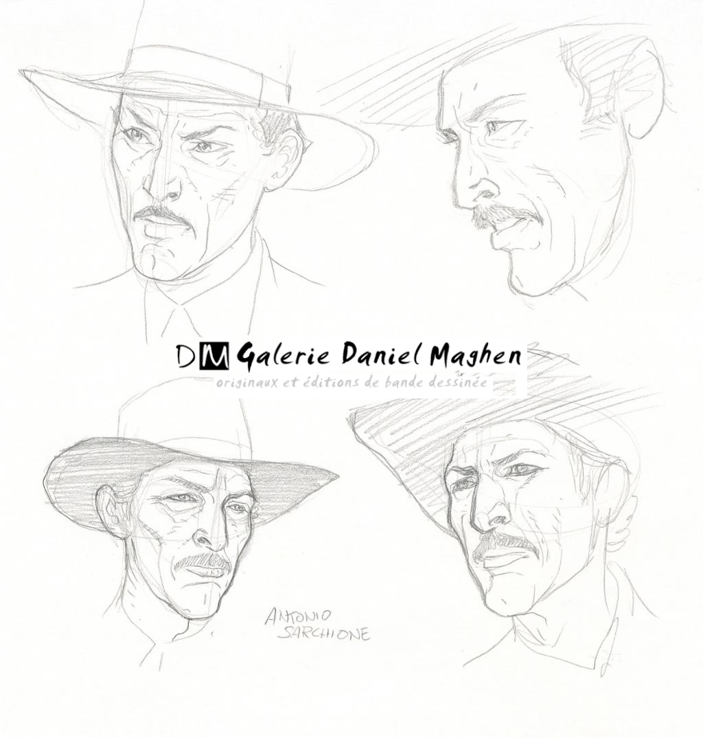 Crayonné original - Antonio Sarchione - Mine de plomb sur papier - 2626