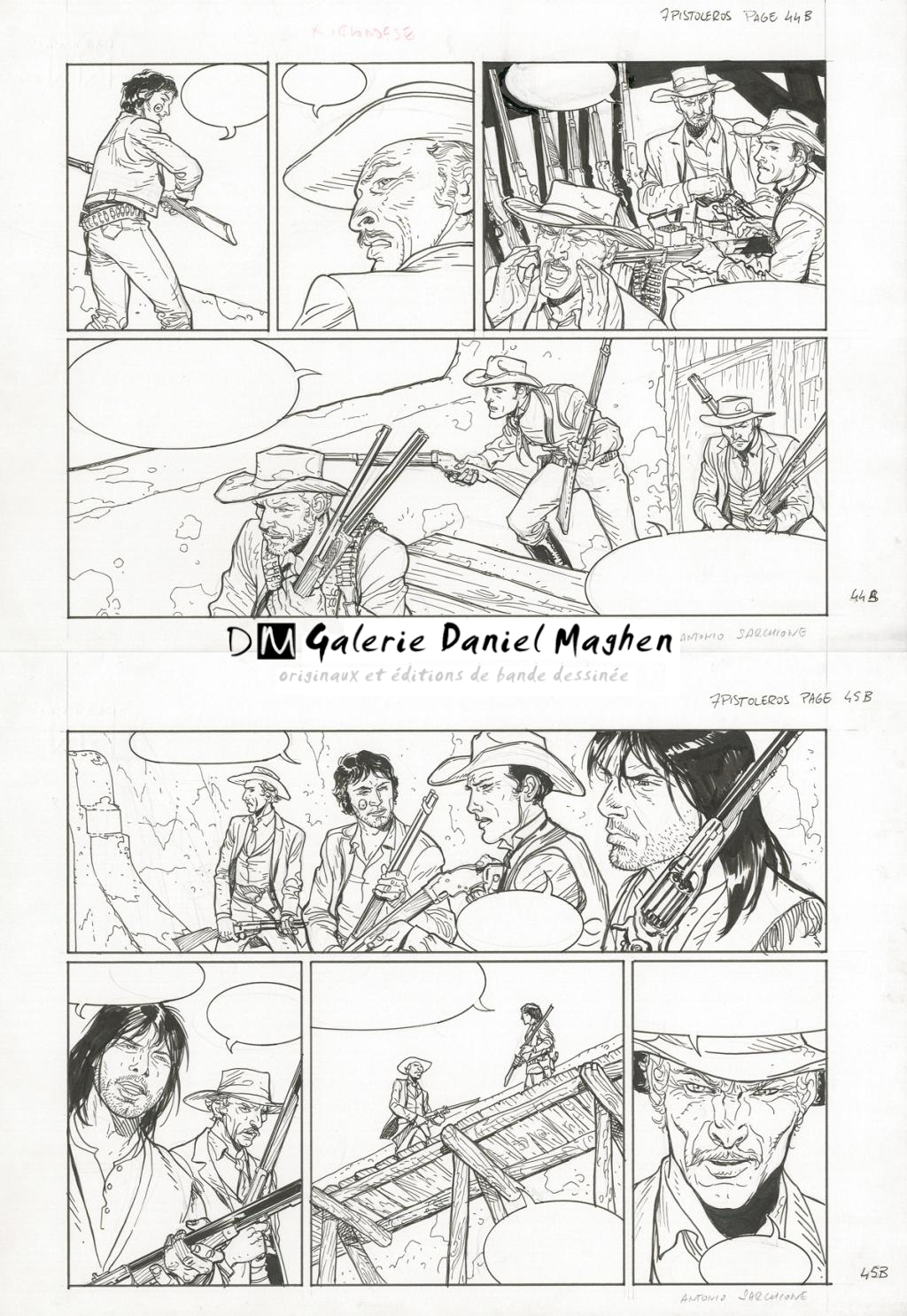 Double planche - Antonio Sarchione - Encre de Chine - 2633