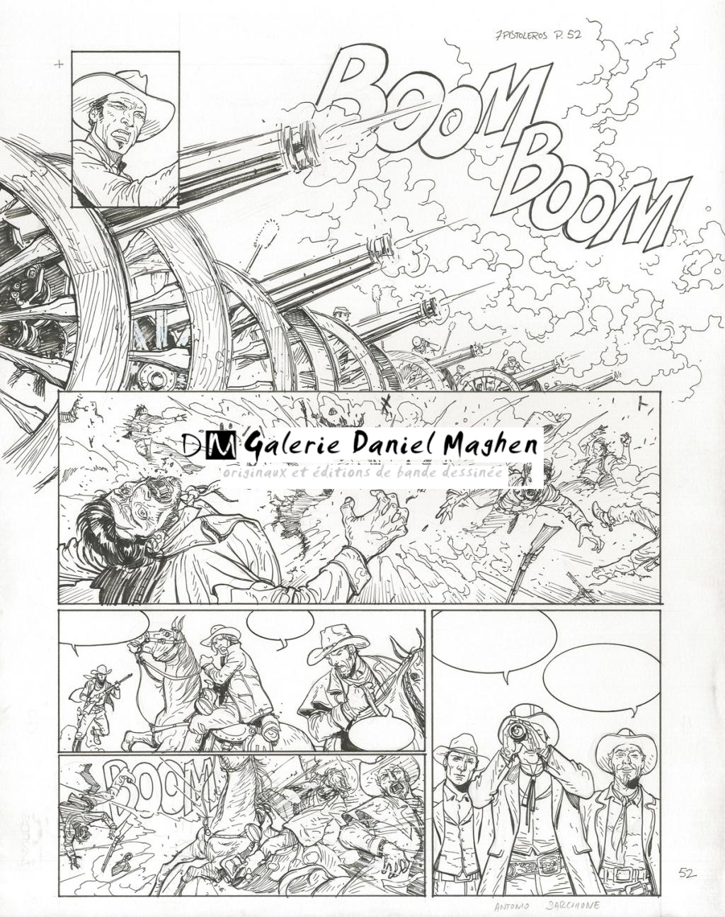 Planche originale - Antonio Sarchione - Encre de Chine - 2639