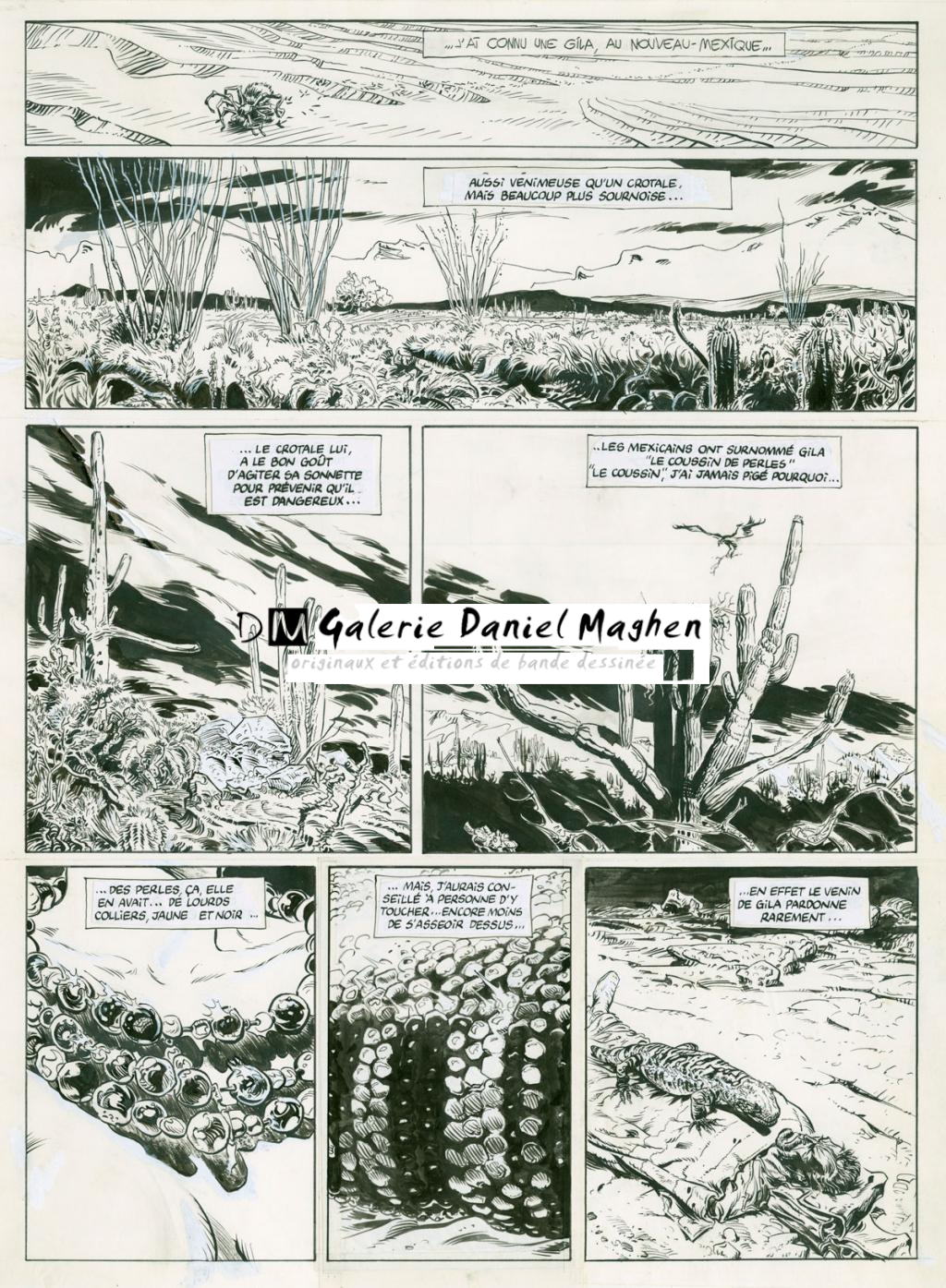 Planche originale - Fabrice Lamy - Encre de Chine sur papier - 2701
