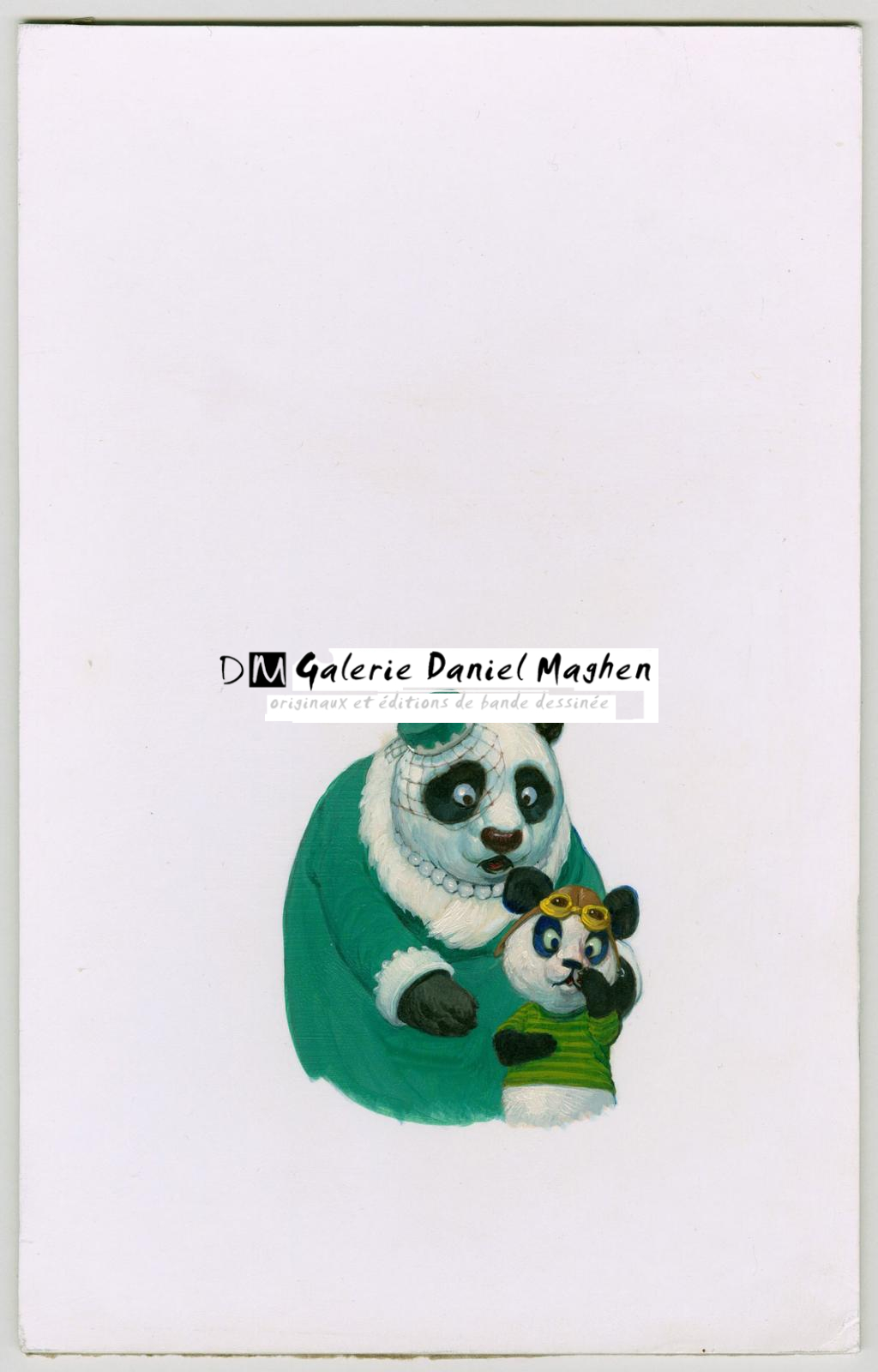 Illustration originale  - texte de Neil Geiman - publié en France chez Albin Michel - Adam Rex - Huile - 3013