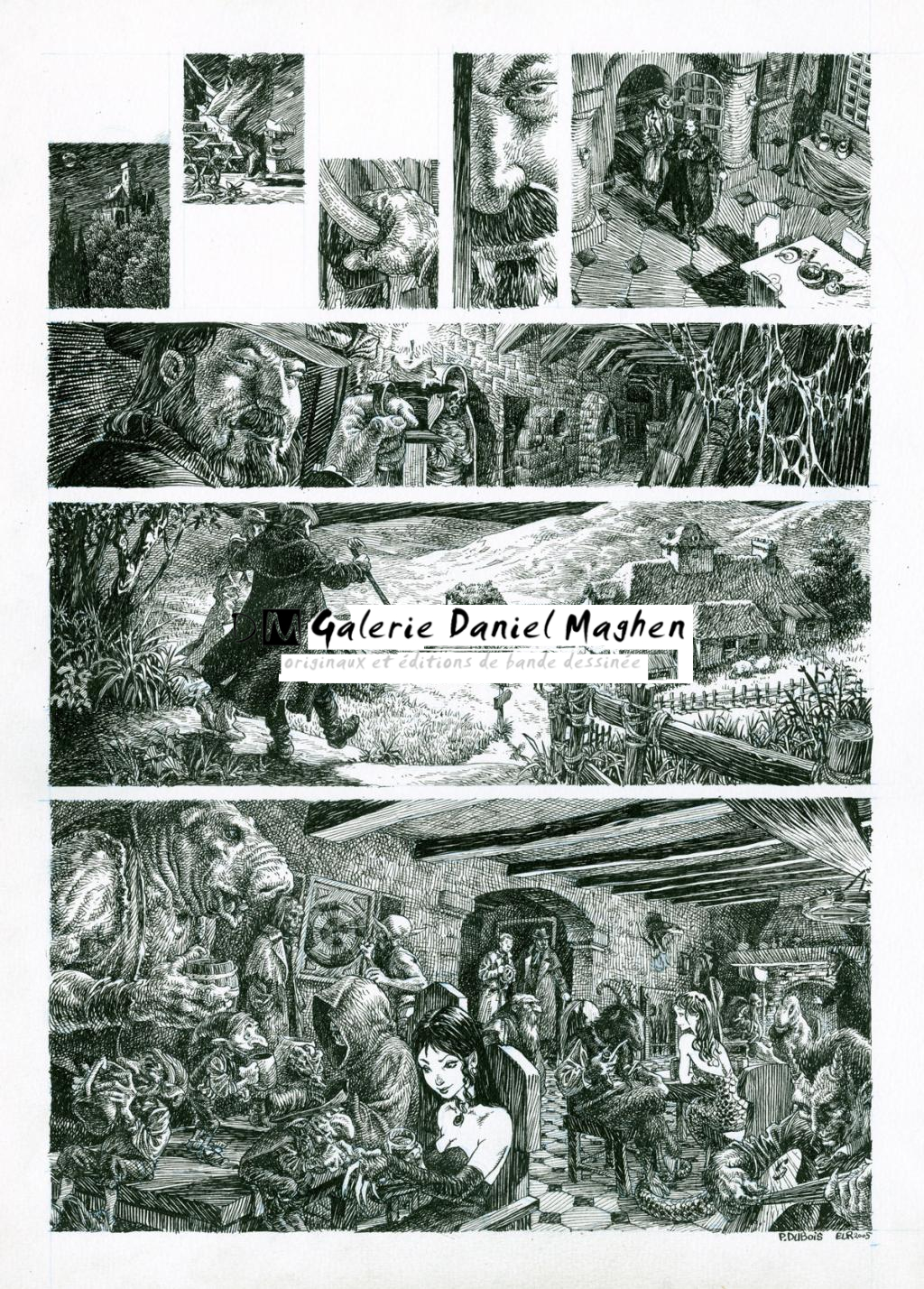 Planche originale - Etienne Leroux - Encre de Chine - 2715