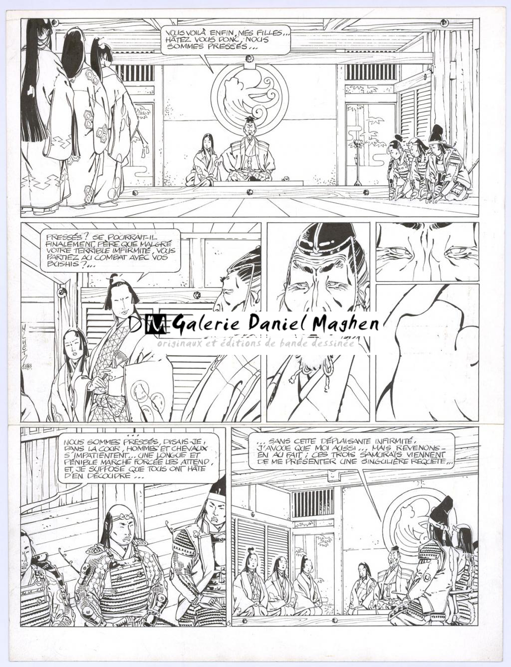 Planche originale - Marc Michetz - Encre de Chine sur papier - 5443