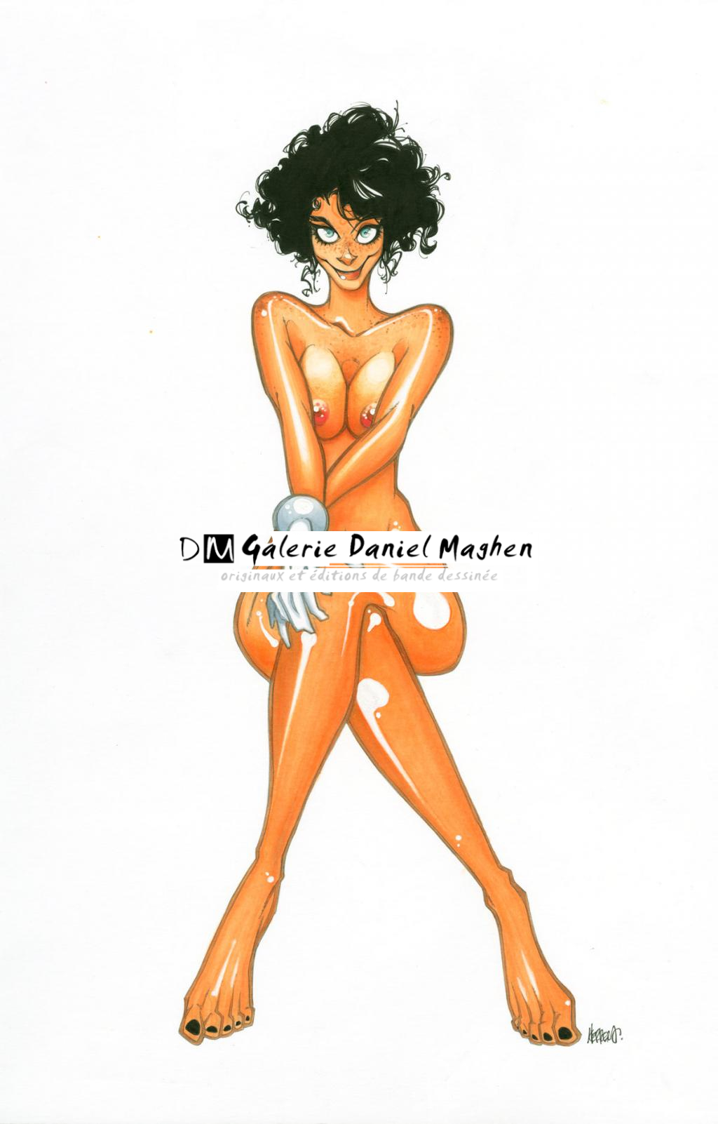 Illustration originale - Francisco Herrera - Mixed media - 2944