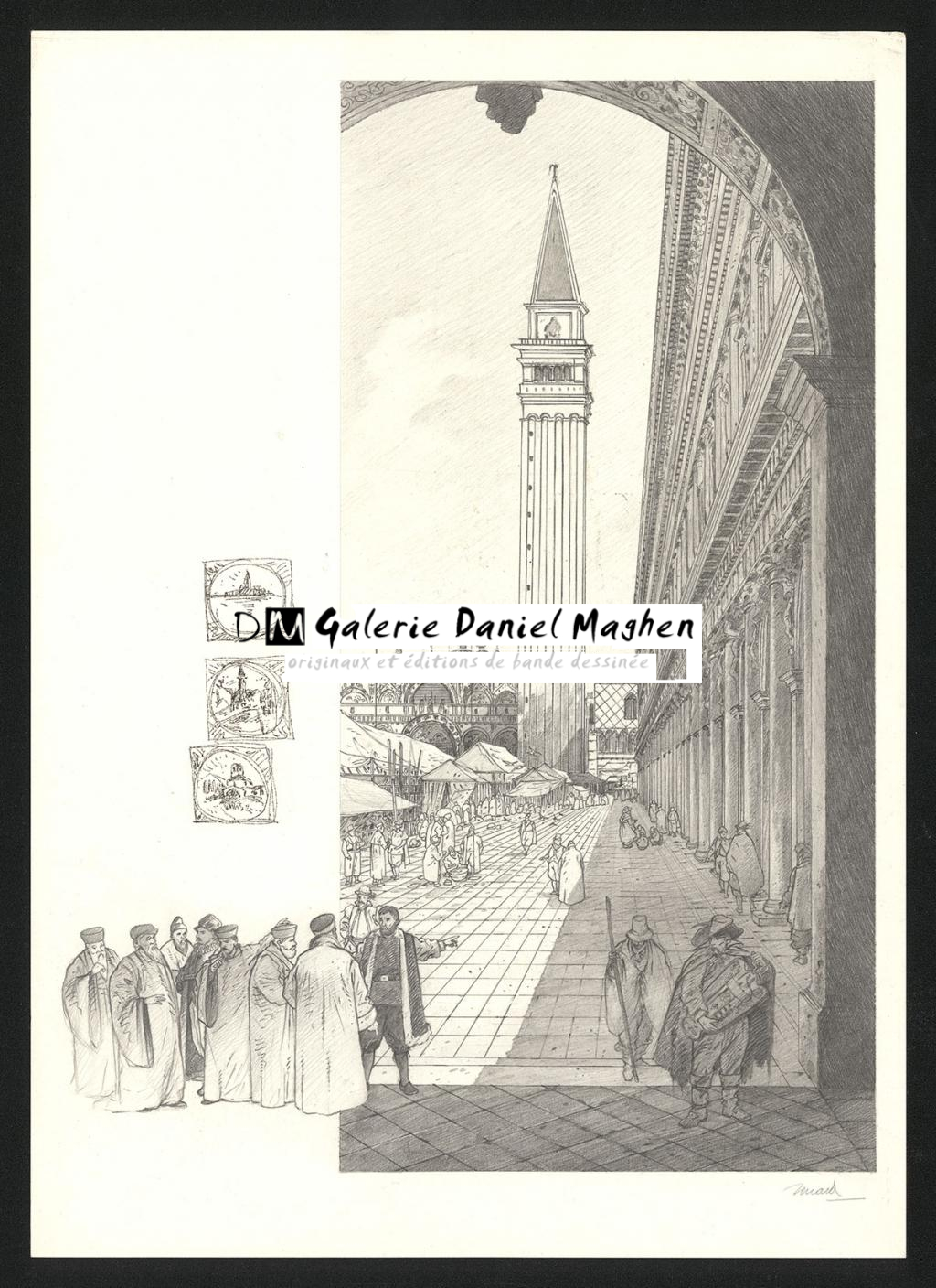 Planche originale n°55 - Claude Renard - Mine de plomb sur papier - 5783