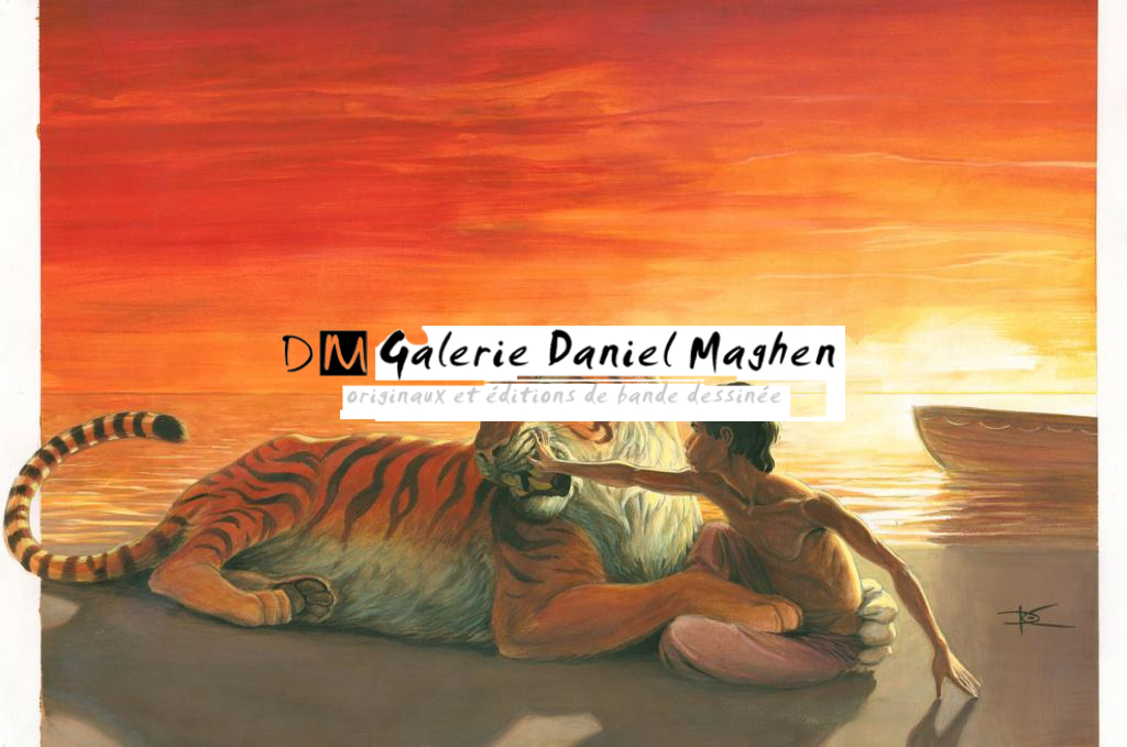 David Cochard : 
L'odyssée de Pi (noir et blanc), de Ang Lee (2012) - The Movie Show - Technique mixte - 2726