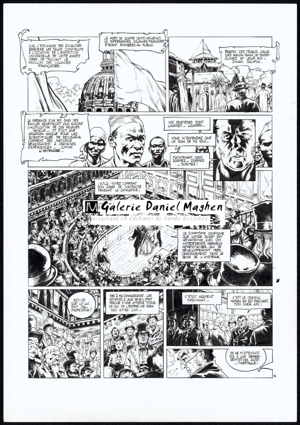 planche originale - Jean Charles Poupard - Encre de Chine sur papier - 2806