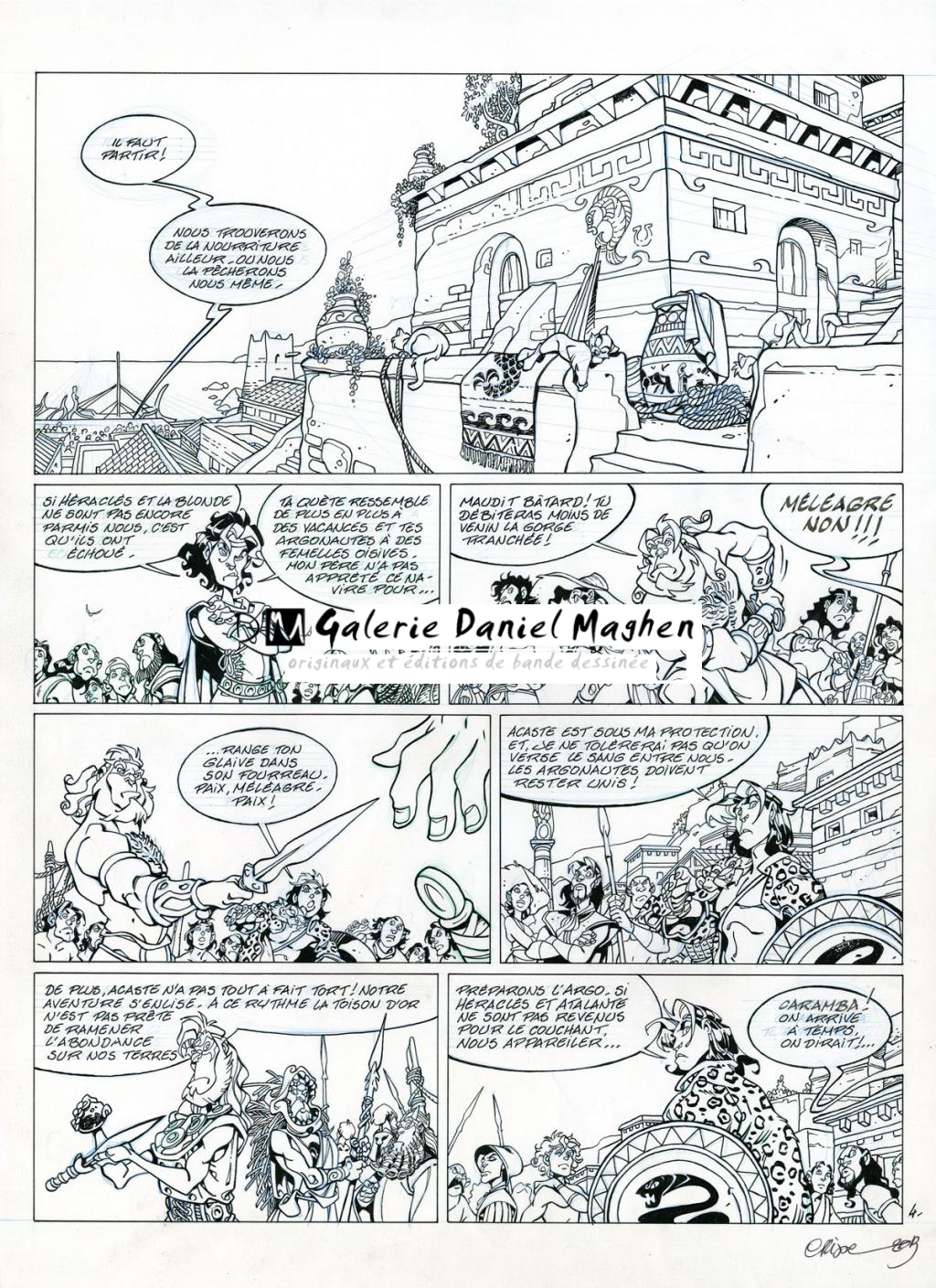 Planche originale - Crisse - Encre de Chine et crayon de couleur sur papier - 2843