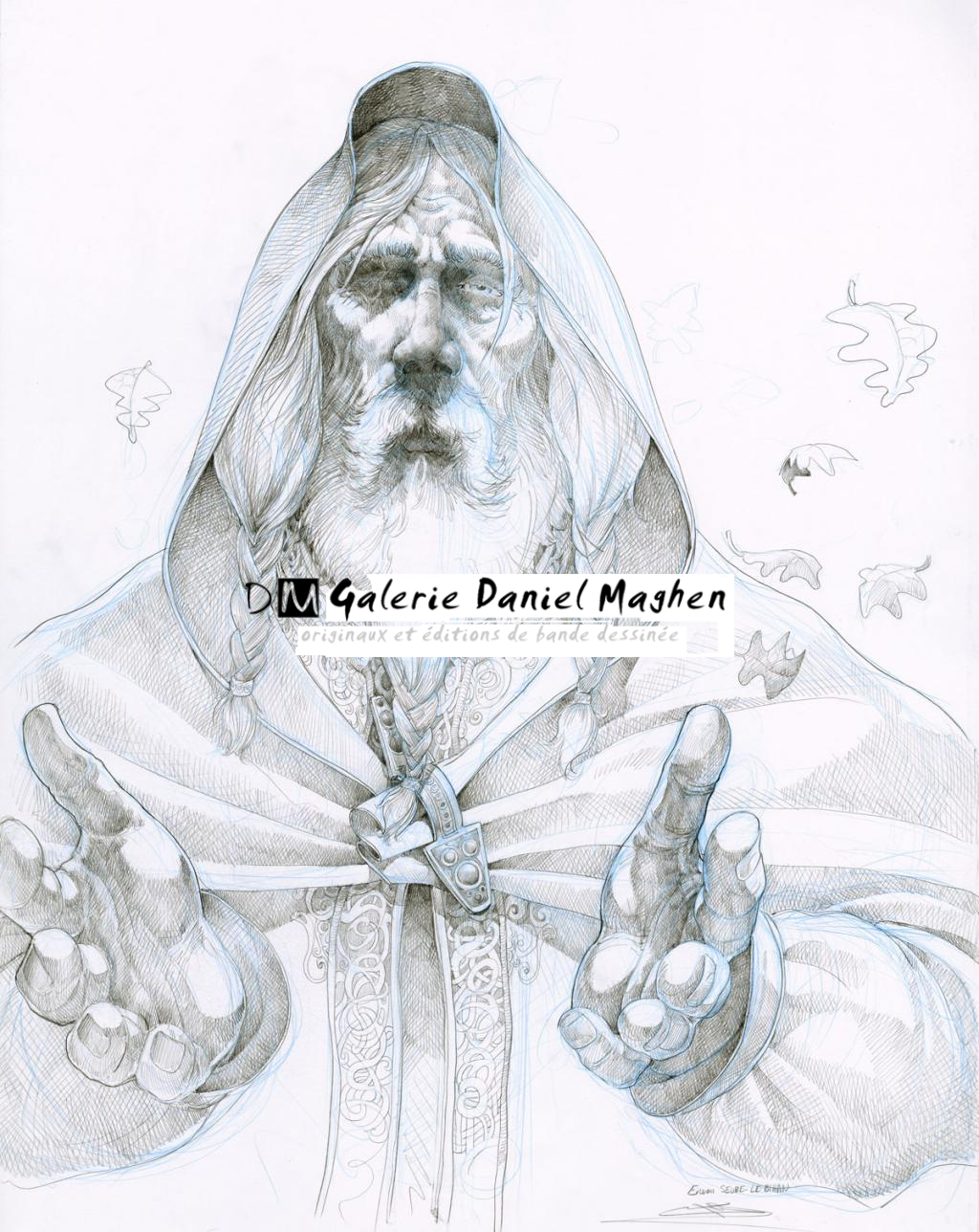 Planche crayonnée - Erwan Seure-Le Bihan - Mine de plomb et crayon de couleur - 2840