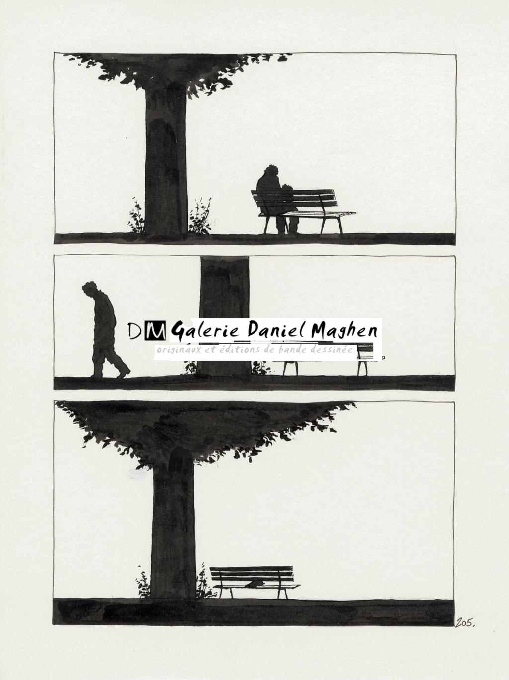 planche originale - Christophe Chabouté - Encre de Chine - 2783