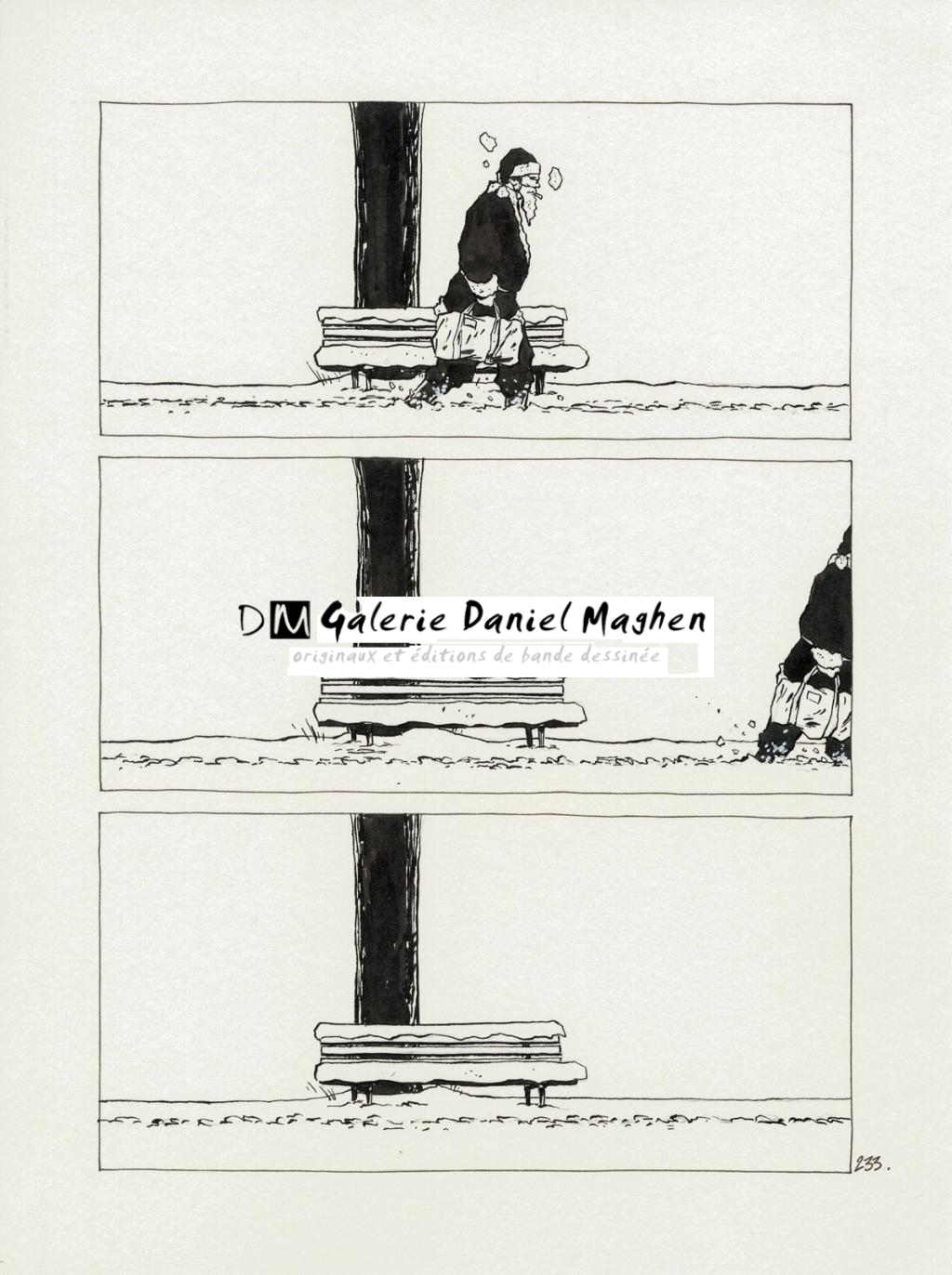 planche originale - Christophe Chabouté - Encre de Chine - 2782