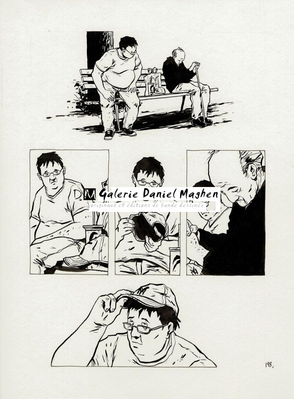 planche originale - Christophe Chabouté - Encre de Chine - 2781