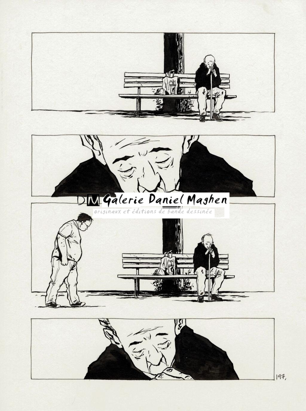 planche originale - Christophe Chabouté - Encre de Chine - 2780