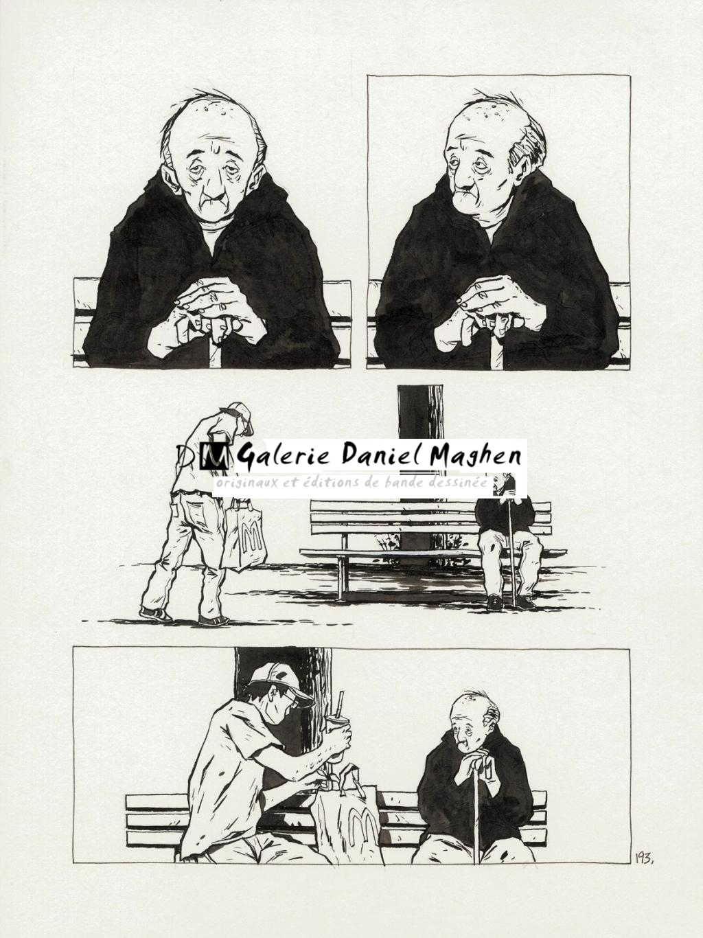 planche originale - Christophe Chabouté - Encre de Chine - 2786